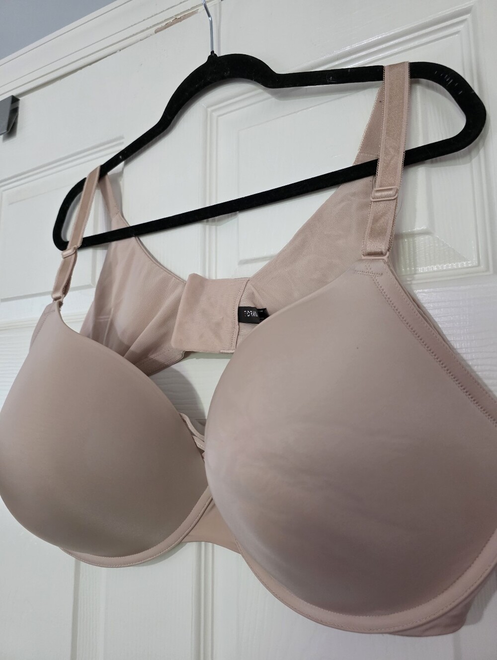 Torrid Curve Women Bra 46DDD Beige Push Up Underwired Strap Adjustable